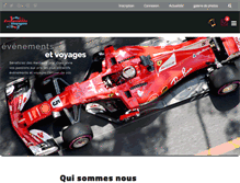 Tablet Screenshot of evenements-et-voyages.com